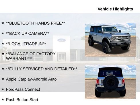Used 2021 Ford Bronco Big Bend AWD/4WD image 6