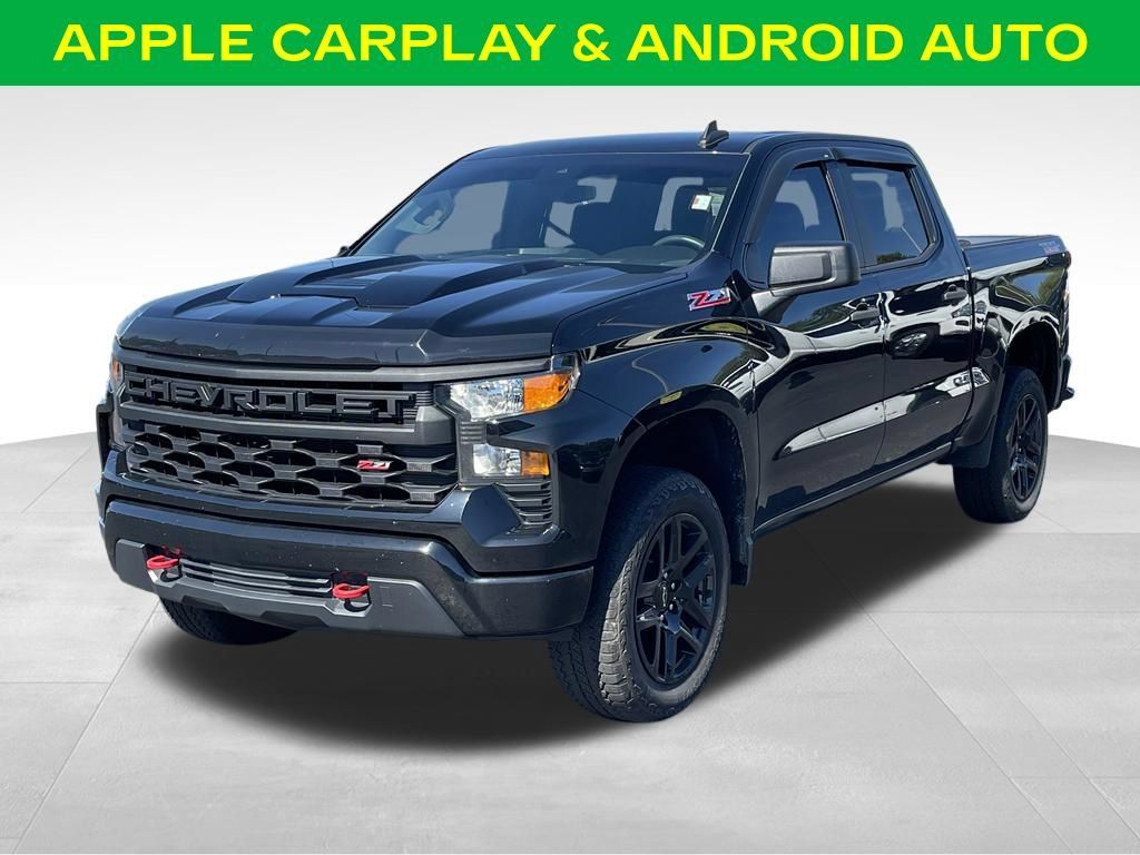 Used 2024 Chevrolet Silverado 1500 Custom Trail Boss AWD/4WD image 4