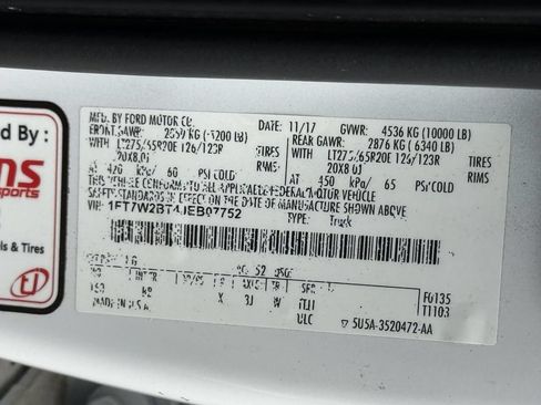 Used 2018 Ford F250 Platinum w/ Platinum Ultimate Package AWD/4WD image 26