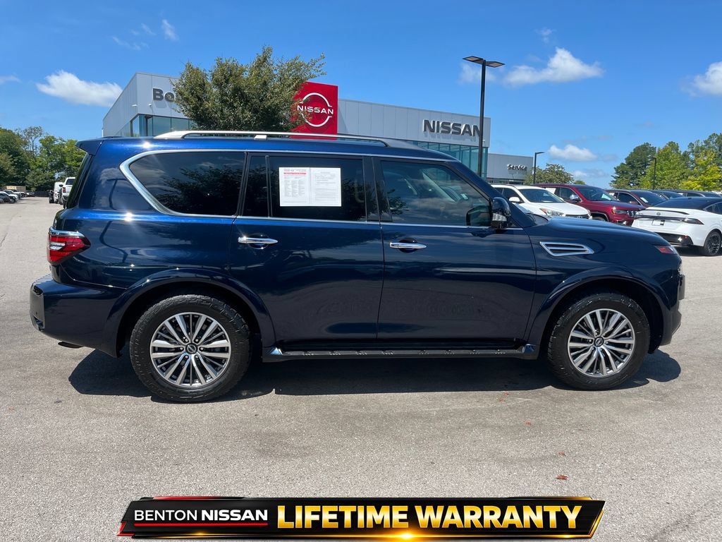 Used 2023 Nissan Armada SL w/ Captain's Chairs Package AWD/4WD image 9
