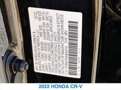 Certified 2022 Honda CR-V EX image 26