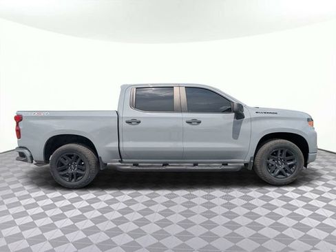 Used 2024 Chevrolet Silverado 1500 Custom w/ Turbomax Blackout Package AWD/4WD image 3