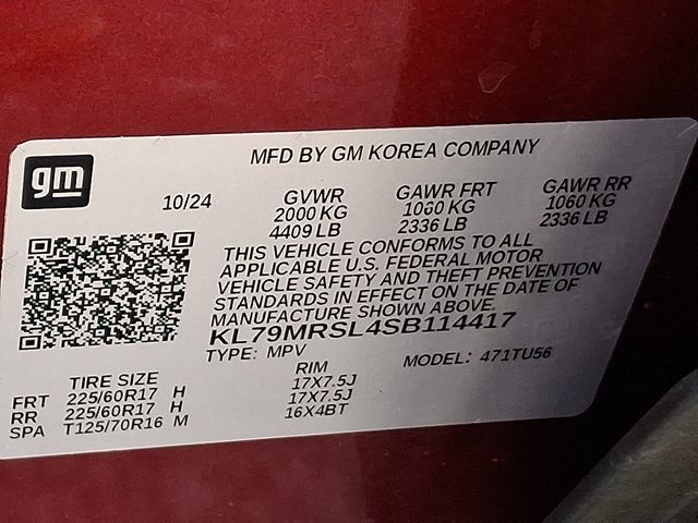 Used 2025 Chevrolet TrailBlazer LT AWD/4WD image 27