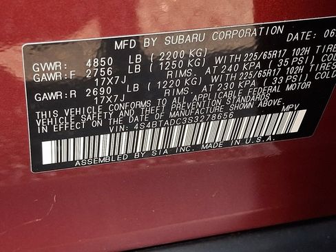 Certified 2025 Subaru Outback Premium AWD/4WD image 28