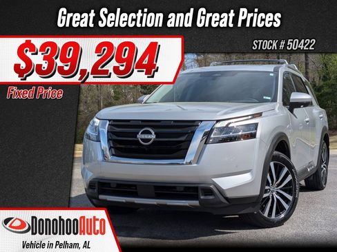 Used 2024 Nissan Pathfinder Platinum w/ Cargo Package FWD image 1