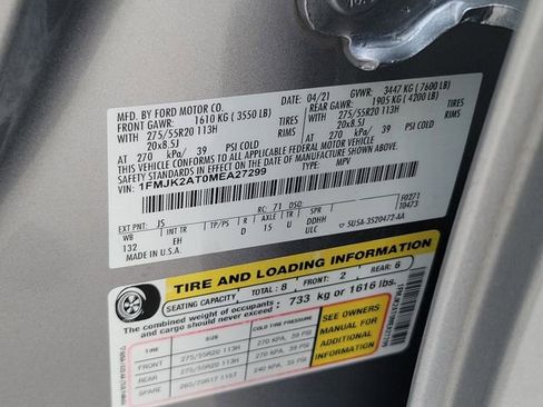 Used 2021 Ford Expedition Max Limited AWD/4WD image 33