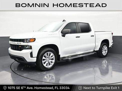 Used 2022 Chevrolet Silverado 1500 Custom RWD image 1