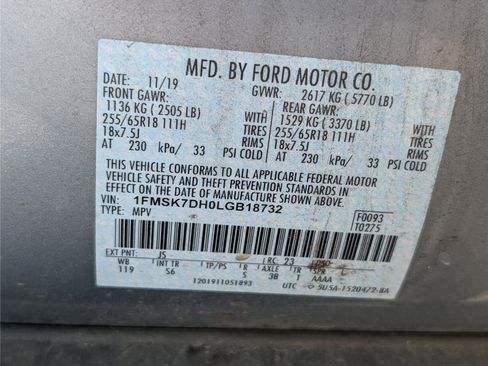 Used 2020 Ford Explorer XLT w/ Equipment Group 202A RWD image 36