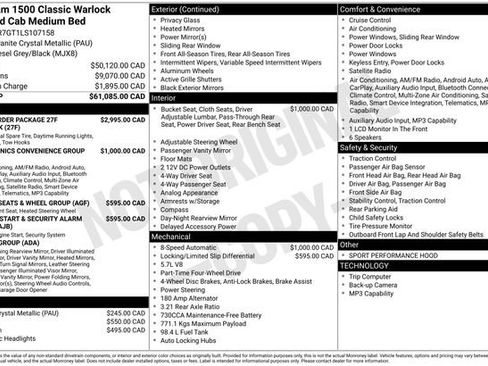 Used 2020 RAM 1500 Classic Warlock image 11
