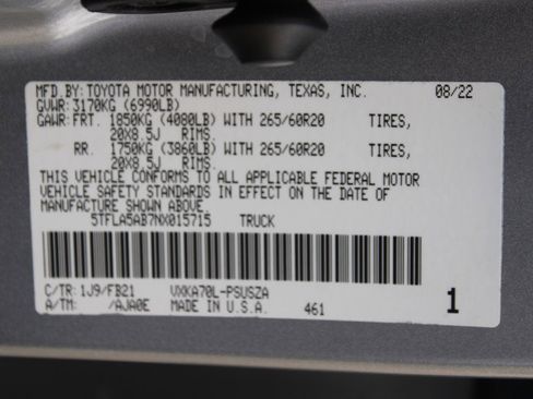 Used 2022 Toyota Tundra SR5 image 25