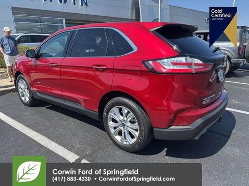 Used 2021 Ford Edge Titanium w/ Class II Trailer Tow Package image 8
