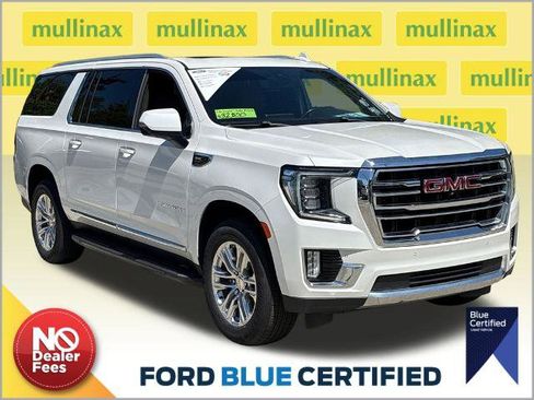Used 2021 GMC Yukon XL SLT w/ SLT Luxury Plus Package RWD image 1