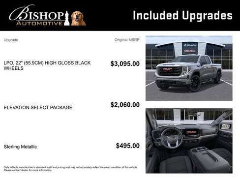 New 2026 GMC Sierra 1500 Elevation w/ Elevation Select Package AWD/4WD image 3