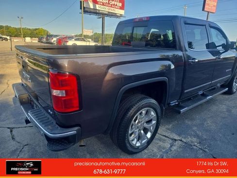 Used 2015 GMC Sierra 1500 SLT w/ SLT Crew Cab Value Package RWD image 7