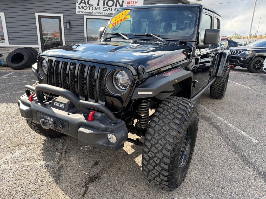 Used 2021 Jeep Gladiator Rubicon w/ Dual Top Group AWD/4WD image 9