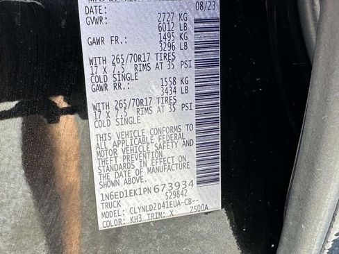 Used 2023 Nissan Frontier PRO-4X w/ Pro Convenience Package image 47