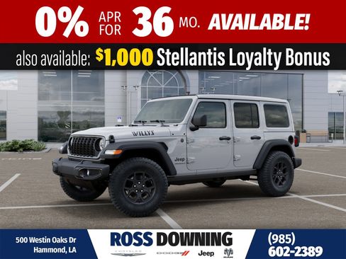 New 2026 Jeep Wrangler Willys image 1