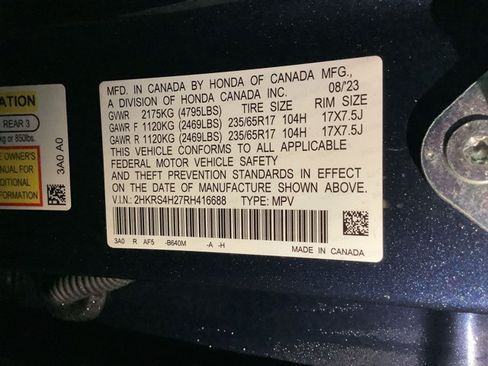 Used 2024 Honda CR-V LX image 22