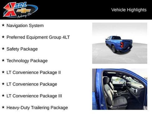 Used 2023 Chevrolet Colorado LT w/ LT Convenience Package III AWD/4WD image 2