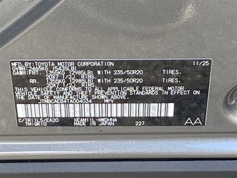 Used 2026 Toyota bZ image 34