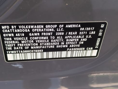 Used 2017 Volkswagen Passat 1.8T R-Line image 32