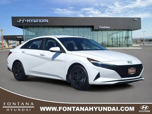 Certified 2023 Hyundai Elantra Blue FWD image 1