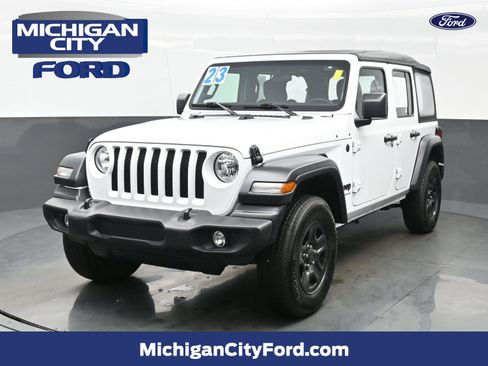 Used 2023 Jeep Wrangler Sport image 1