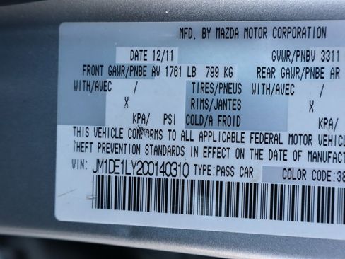 Used 2012 MAZDA MAZDA2 Touring image 46