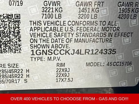 Used 2020 Chevrolet Tahoe Premier w/ Premier Plus Edition RWD image 35