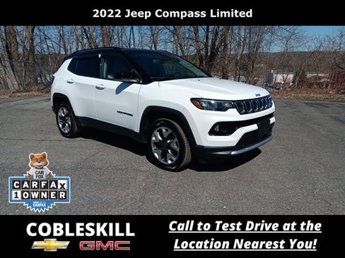 Used 2022 Jeep Compass Limited AWD/4WD image 1