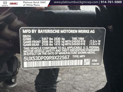 Used 2024 BMW X3 xDrive30i w/ Premium Package image 18