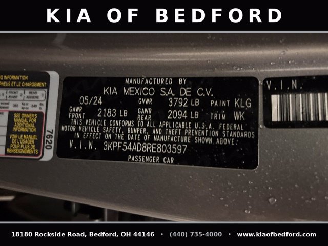 Certified 2024 Kia Forte GT-Line FWD image 14