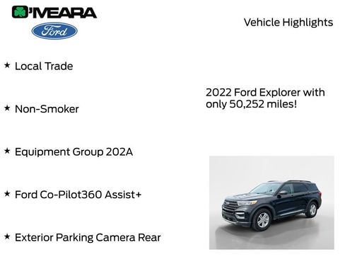 Used 2022 Ford Explorer XLT w/ Equipment Group 202A AWD/4WD image 8