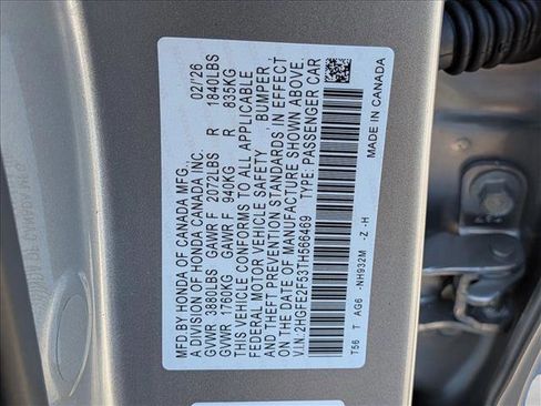 New 2026 Honda Civic Sport image 17