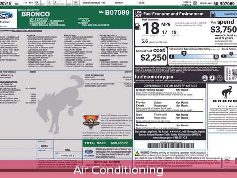 Used 2021 Ford Bronco Black Diamond image 5