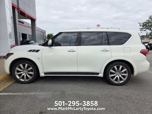 Used 2014 INFINITI QX80 4WD w/ Deluxe Touring Package image 9