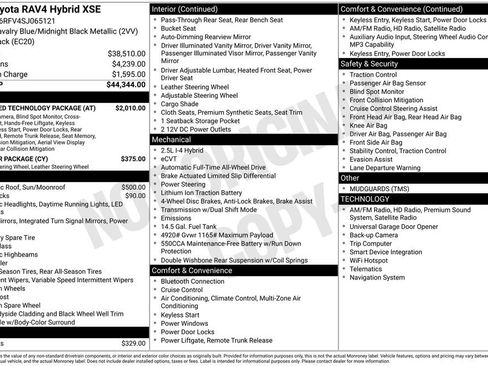 Used 2025 Toyota RAV4 XSE w/ Advanced Technology Package AWD/4WD image 36