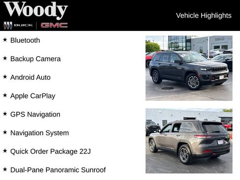 Used 2022 Jeep Grand Cherokee Trailhawk AWD/4WD image 3