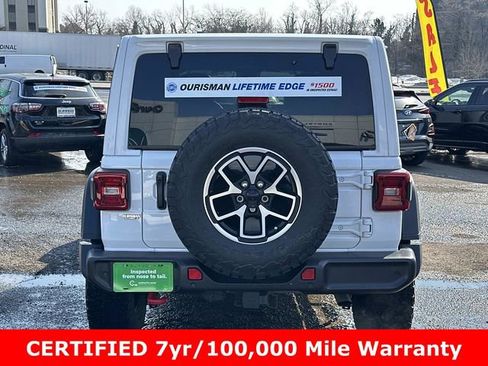 Certified 2024 Jeep Wrangler Unlimited Rubicon w/ Technology Group image 3