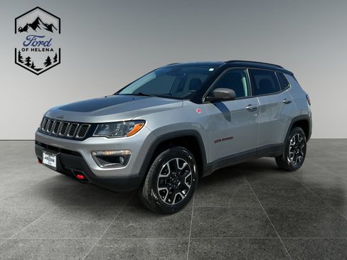 Used 2021 Jeep Compass Trailhawk AWD/4WD image 1