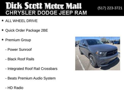 Used 2018 Dodge Durango GT w/ Premium Group image 4