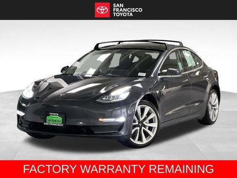 Used 2019 Tesla Model 3 Long Range AWD/4WD image 1
