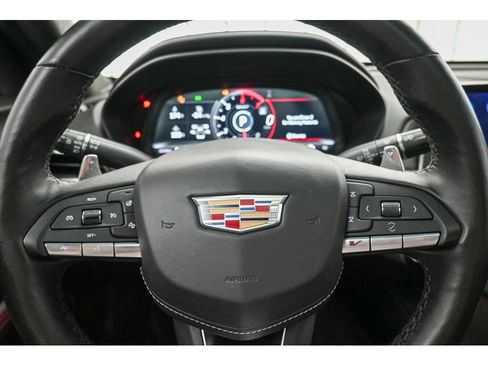Used 2023 Cadillac CT4 V w/ LPO, ONYX Package RWD image 14