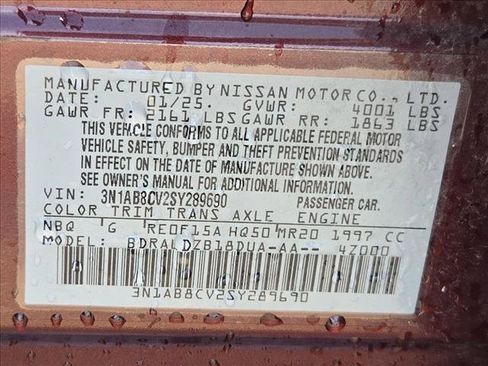 Used 2025 Nissan Sentra SV FWD image 23
