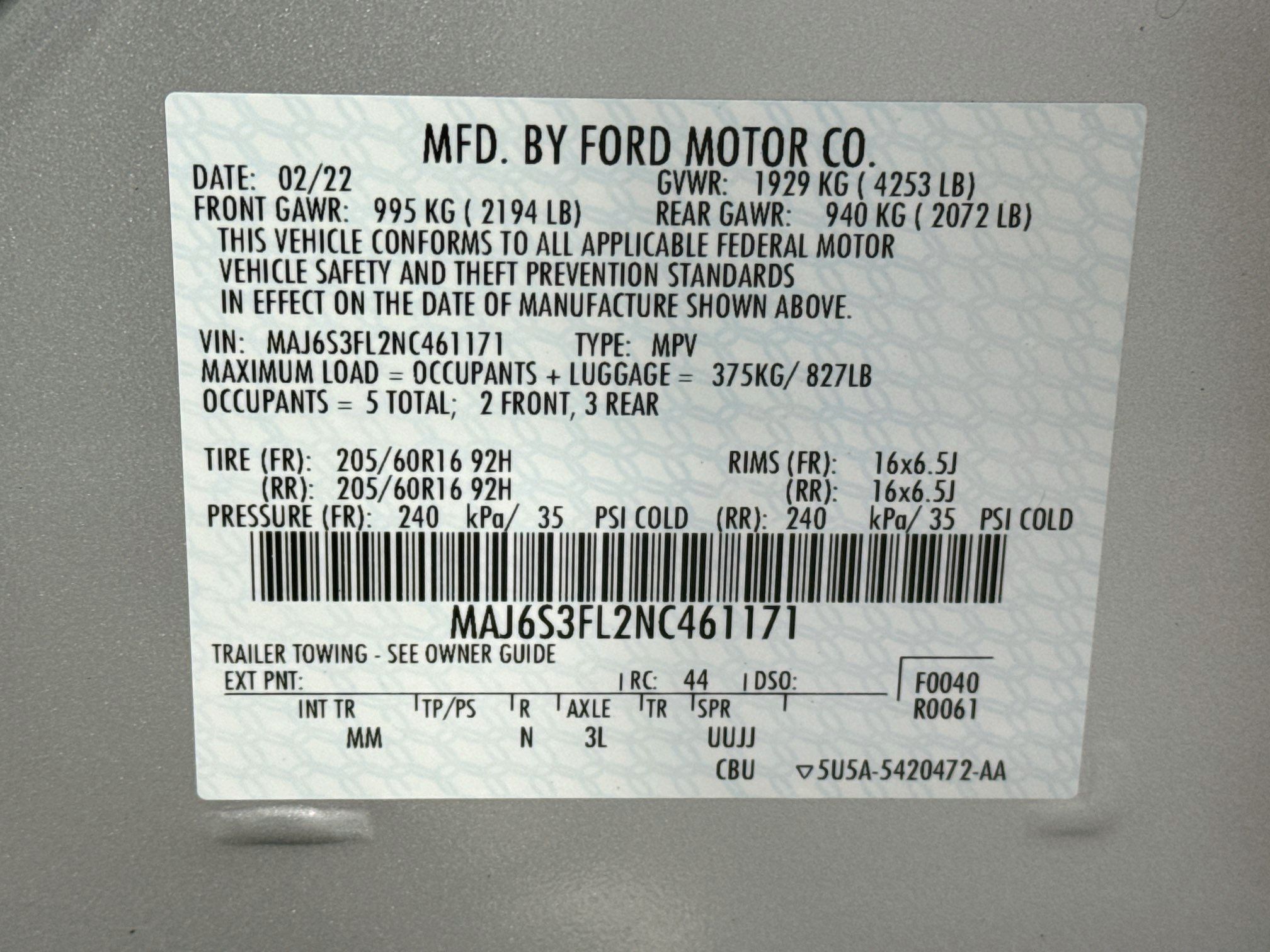 Used 2022 Ford EcoSport S AWD/4WD image 30