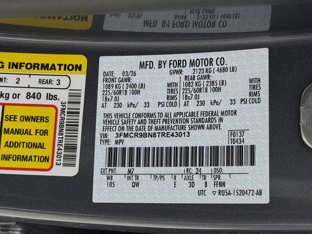 New 2026 Ford Bronco Sport Big Bend w/ Convenience Package AWD/4WD image 40