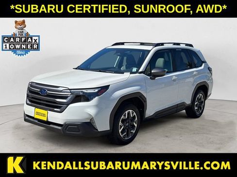Certified 2025 Subaru Forester Premium AWD/4WD image 1