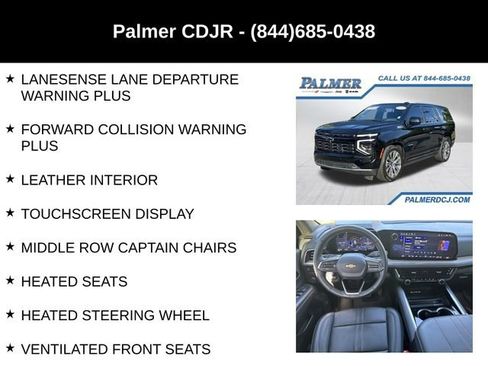 Used 2025 Chevrolet Tahoe High Country AWD/4WD image 12