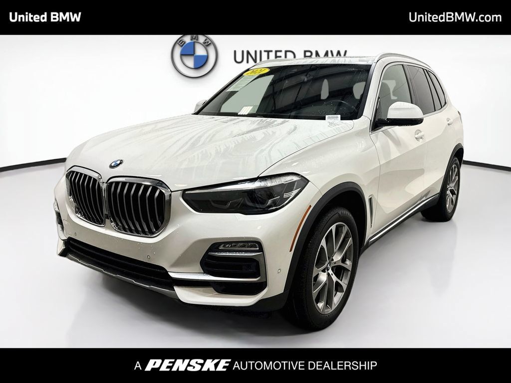 Used 2021 BMW X5 xDrive40i w/ Premium Package 2 AWD/4WD image 1