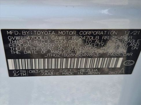 Certified 2022 Lexus IS 350 F Sport w/ Navigation Package RWD image 24